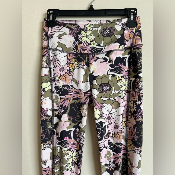 Free People FP Movement Floral Leggings XS - Picture 2 of 7